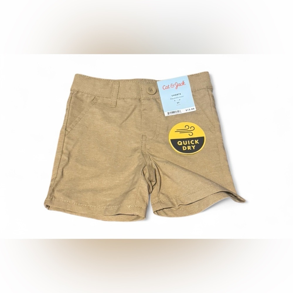 Size 18m Cat & Jack Kids Beige Quick Dry Shorts